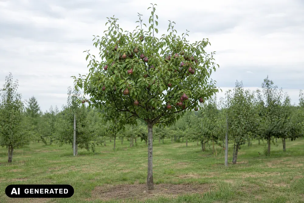 Birne 'Rote Bergamotte' – Pyrus communis 'Rote Bergamotte'