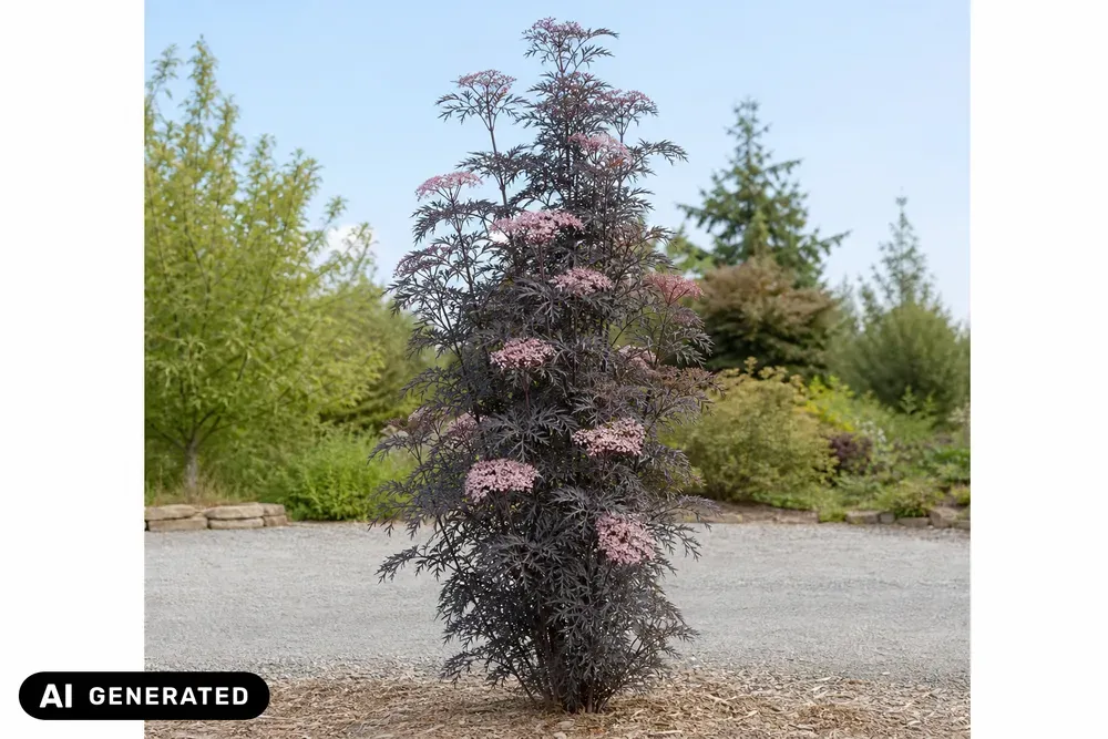 Schwarzer Holunder 'Laced Up' – Sambucus nigra 'Laced Up'