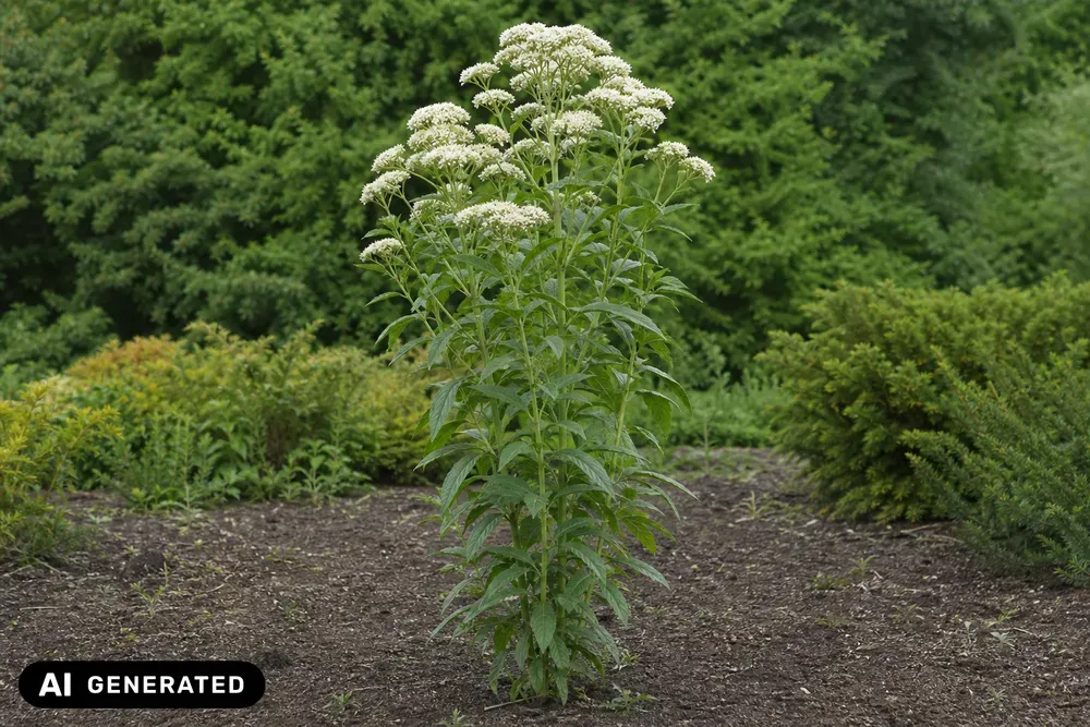Großer Wasserdost 'Album' – Eupatorium fistulosum 'Album'