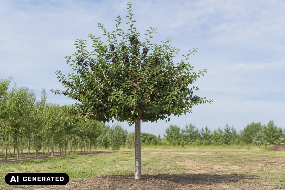 Sauerkirsche 'Schattenmorelle' – Prunus cerasus 'Schattenmorelle'