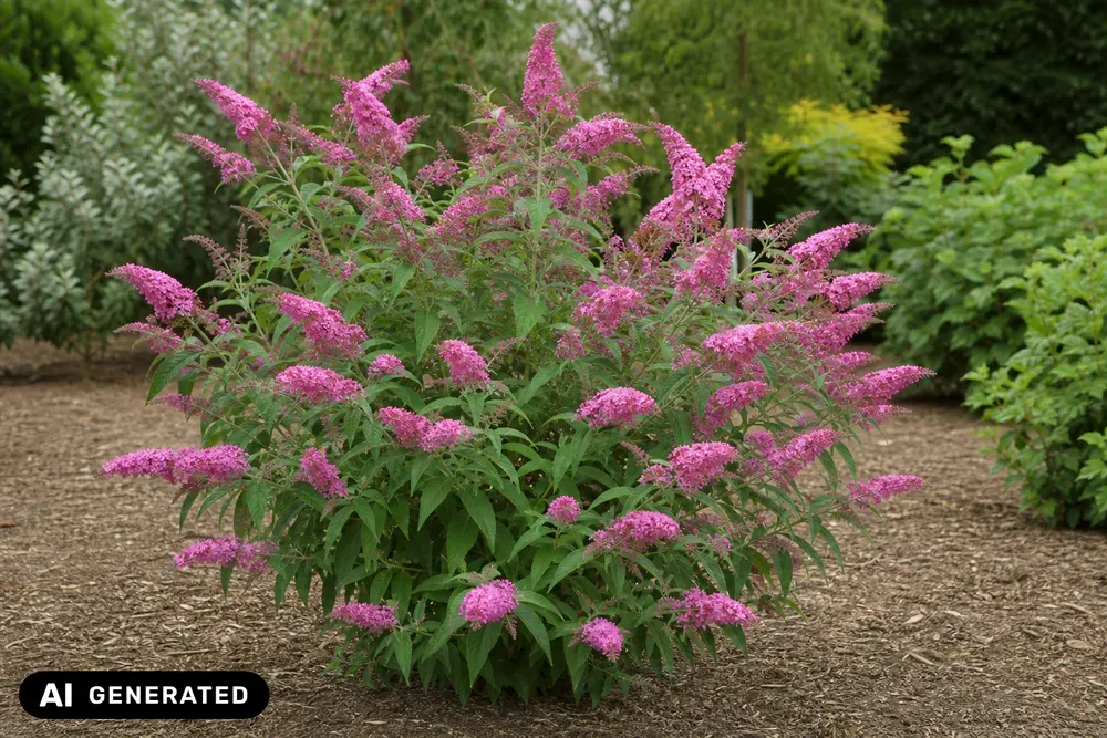 Sommerflieder 'Pink Delight' – Buddleja davidii 'Pink Delight', Bild 3