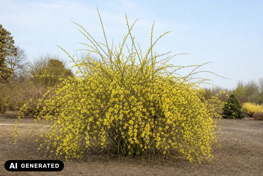 Echter Winterjasmin – Jasminum nudiflorum