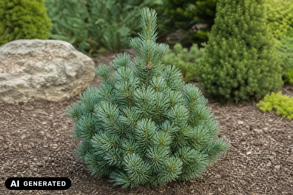 Weymouths-Kiefer 'Tiny Curls' – Pinus strobus 'Tiny Curls'