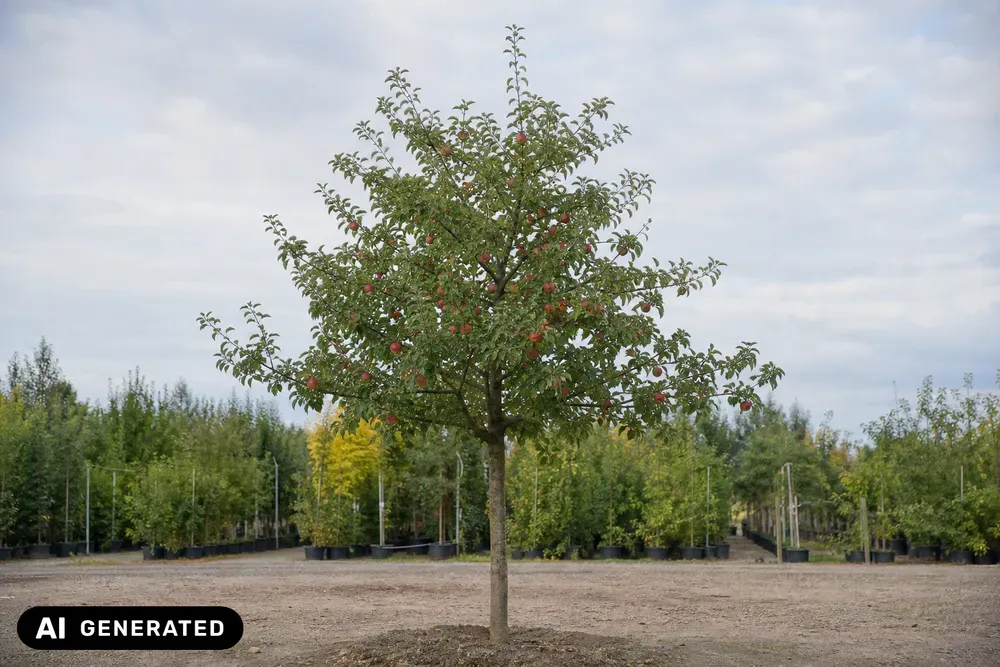 Apfel 'Roter Münsterländer Borsdorfer' – Malus domestica 'Roter Münsterländer Borsdorfer'