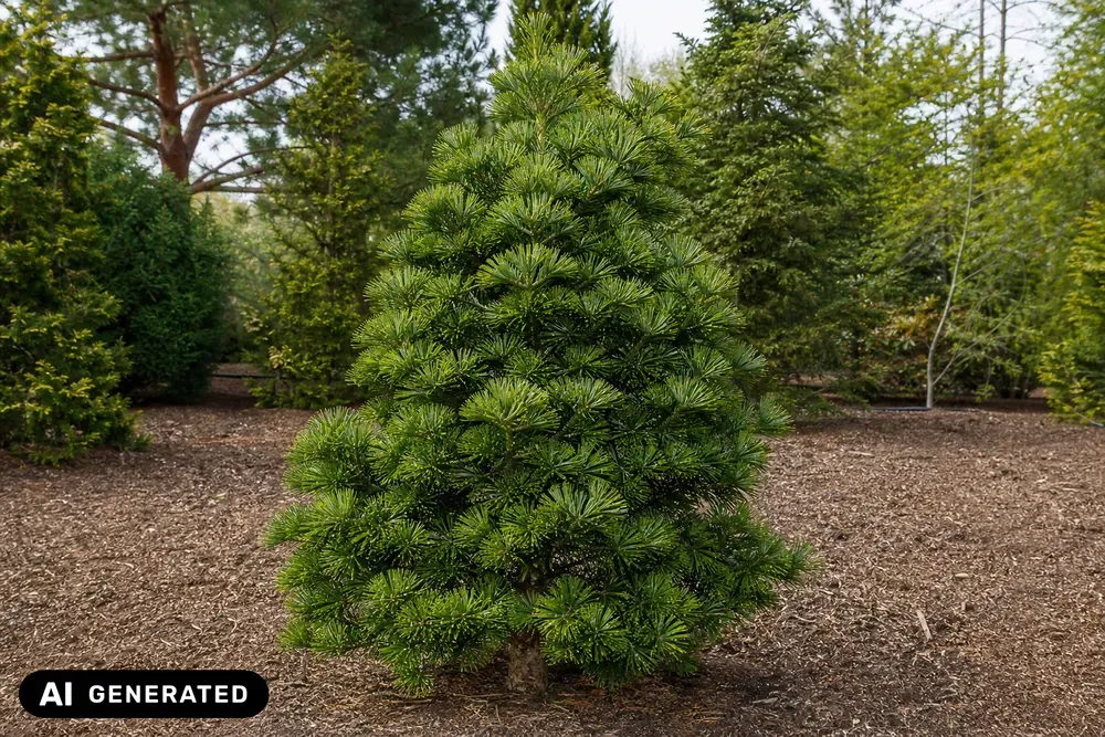 Japanische Schirmtanne – Sciadopitys verticillata, Bild 2