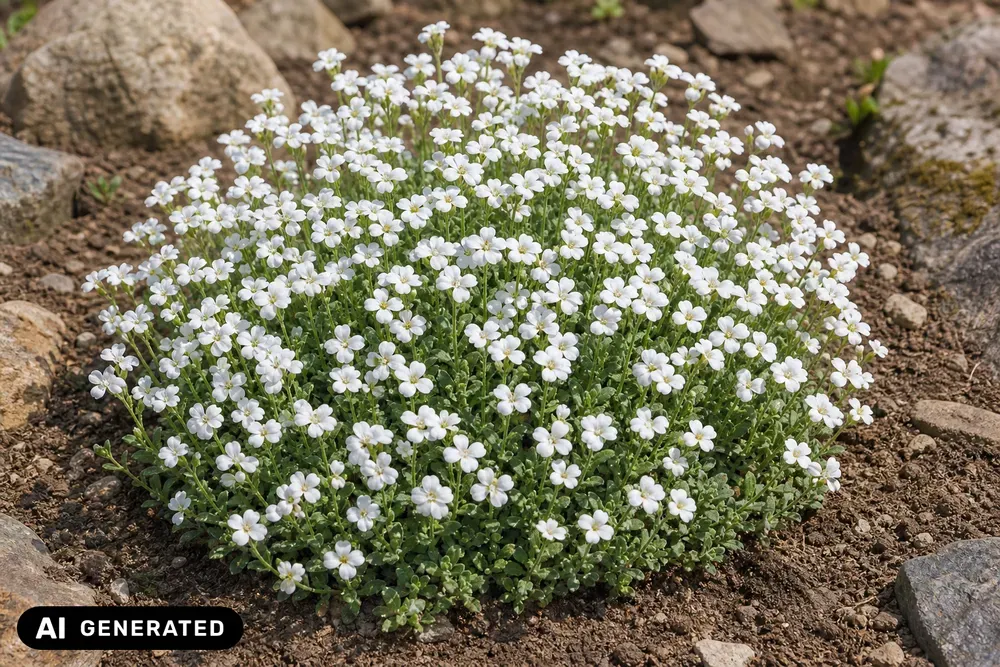 Blaukissen 'Winterberg' – Aubrieta × cultorum 'Winterberg'