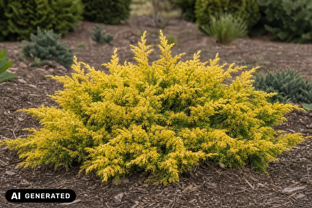 Gewöhnlicher Wacholder 'Goldschatz' – Juniperus communis 'Goldschatz'