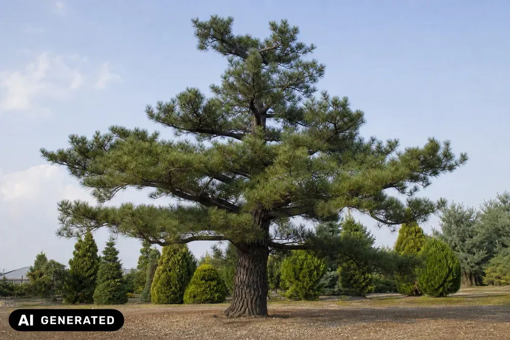 Österreichische Schwarzkiefer in Pinienform – Pinus nigra subsp. nigra, Bild 4