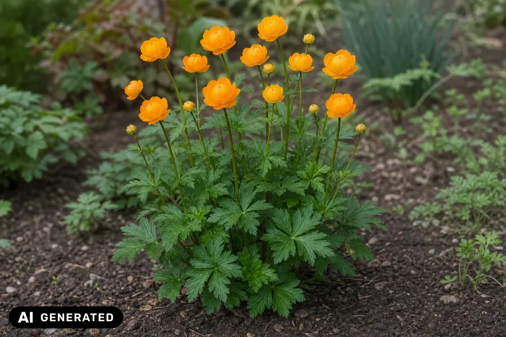 Chinesische Trollblume 'Golden Queen' – Trollius chinensis 'Golden Queen'