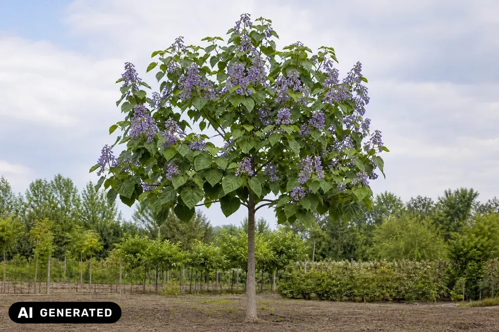 Blauglockenbaum – Paulownia tomentosa, Bild 3