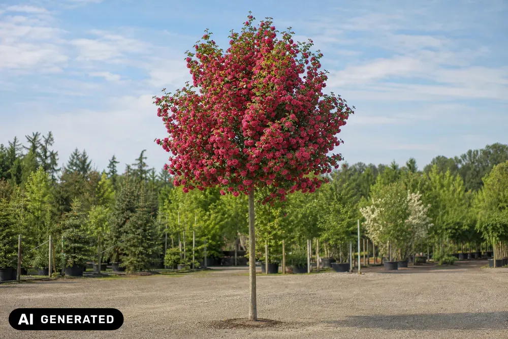 Echter Rotdorn 'Paul's Scarlet' – Crataegus laevigata 'Paul's Scarlet', Bild 5