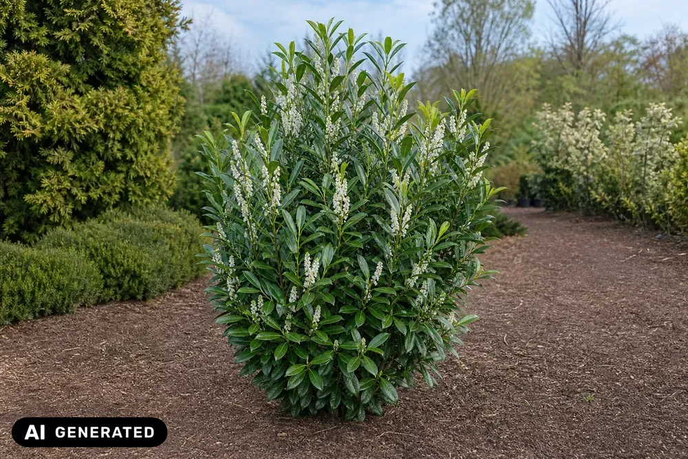 Kirschlorbeer 'Caucasica' – Prunus laurocerasus 'Caucasica', Bild 3