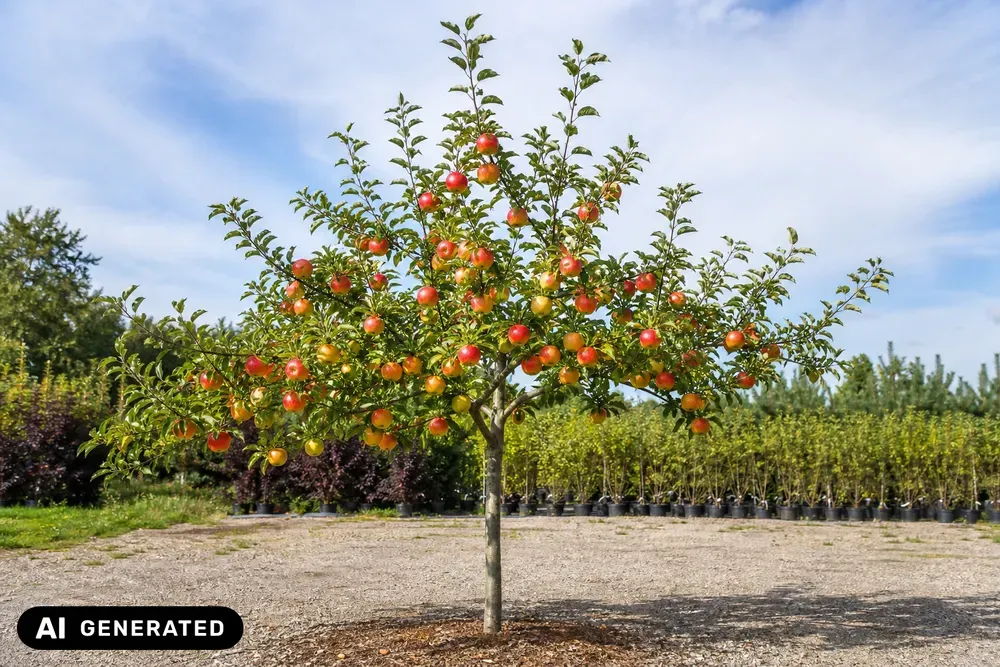 Apfel 'Jakob Fischer' – Malus domestica 'Jakob Fischer'