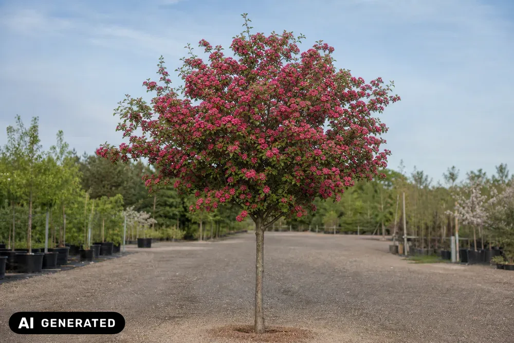 Echter Rotdorn 'Paul's Scarlet' – Crataegus laevigata 'Paul's Scarlet', Bild 6