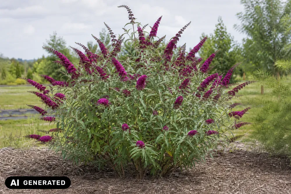 Sommerflieder 'Royal Red' – Buddleja davidii 'Royal Red', Bild 3