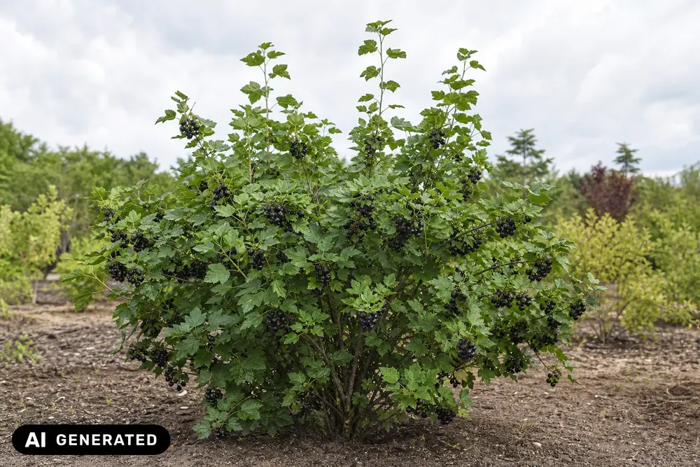 Jostabeere – Ribes × nidigrolaria, Bild 3