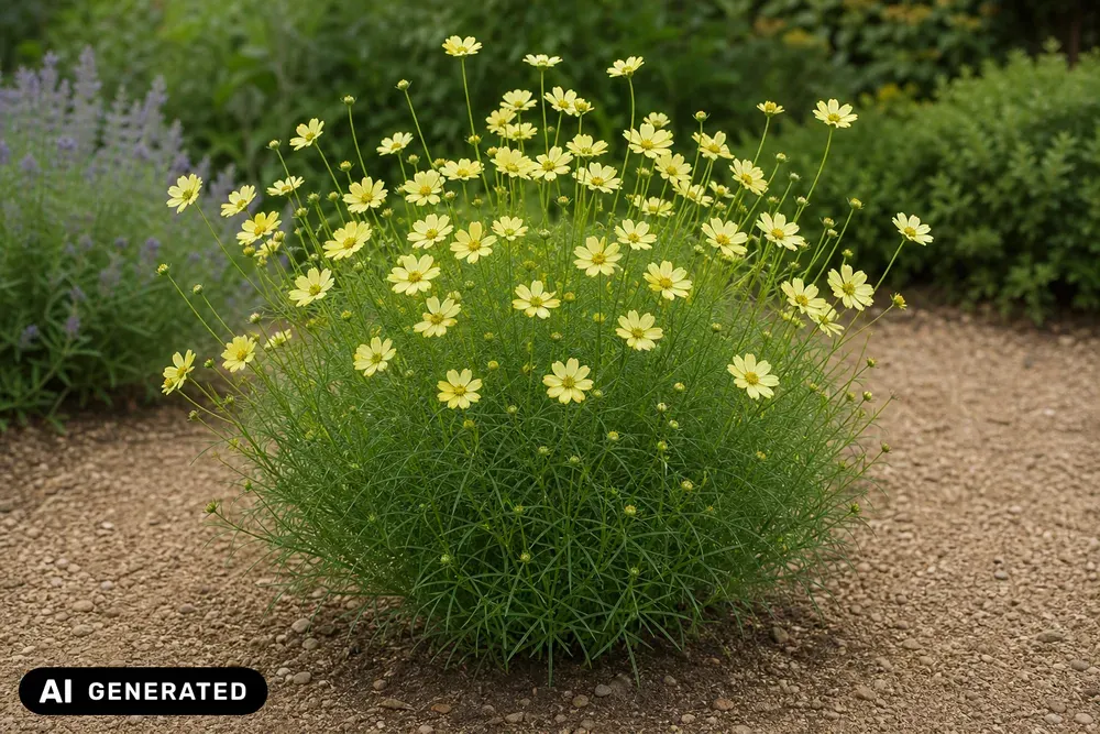 Quirlblättriges Mädchenauge 'Moonbeam' – Coreopsis verticillata 'Moonbeam', Bild 2