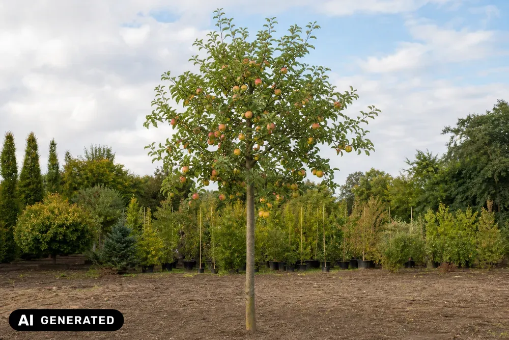 Apfel 'Rubinette' – Malus domestica 'Rubinette', Bild 3