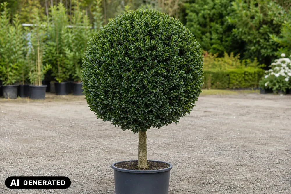 Japanische Stechpalme 'Dark Green' – Ilex crenata 'Dark Green', Bild 2