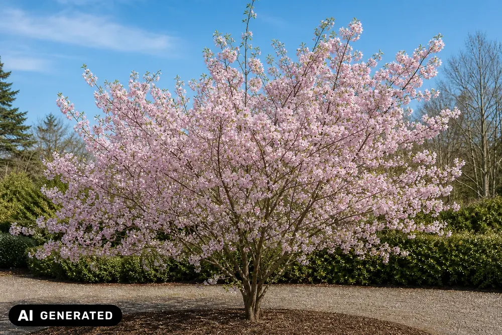 Frühlingskirsche 'Accolade' – Prunus subhirtella 'Accolade', Bild 2