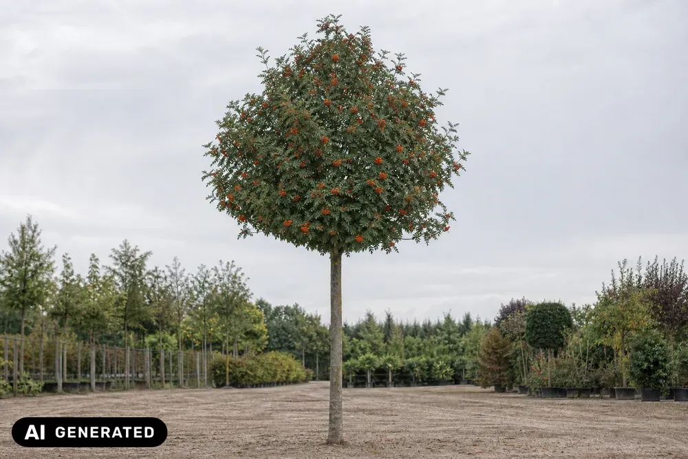 Schwedische Mehlbeere – Sorbus intermedia, Bild 3