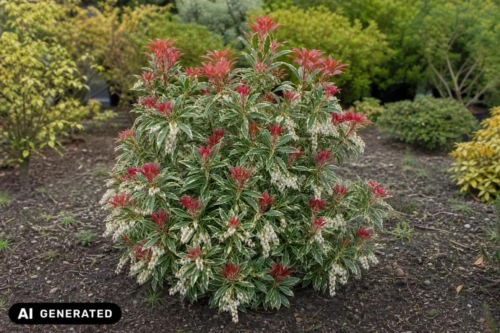 Schattenglöckchen 'Carnaval' – Pieris japonica 'Carnaval'