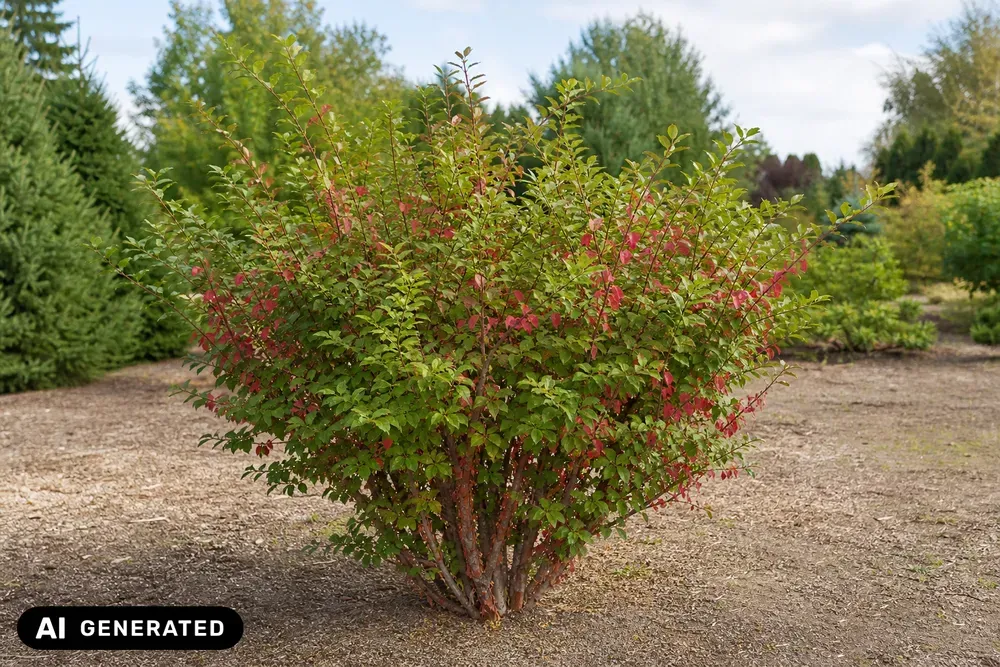 Flügel-Spindelstrauch – Euonymus alatus, Bild 4