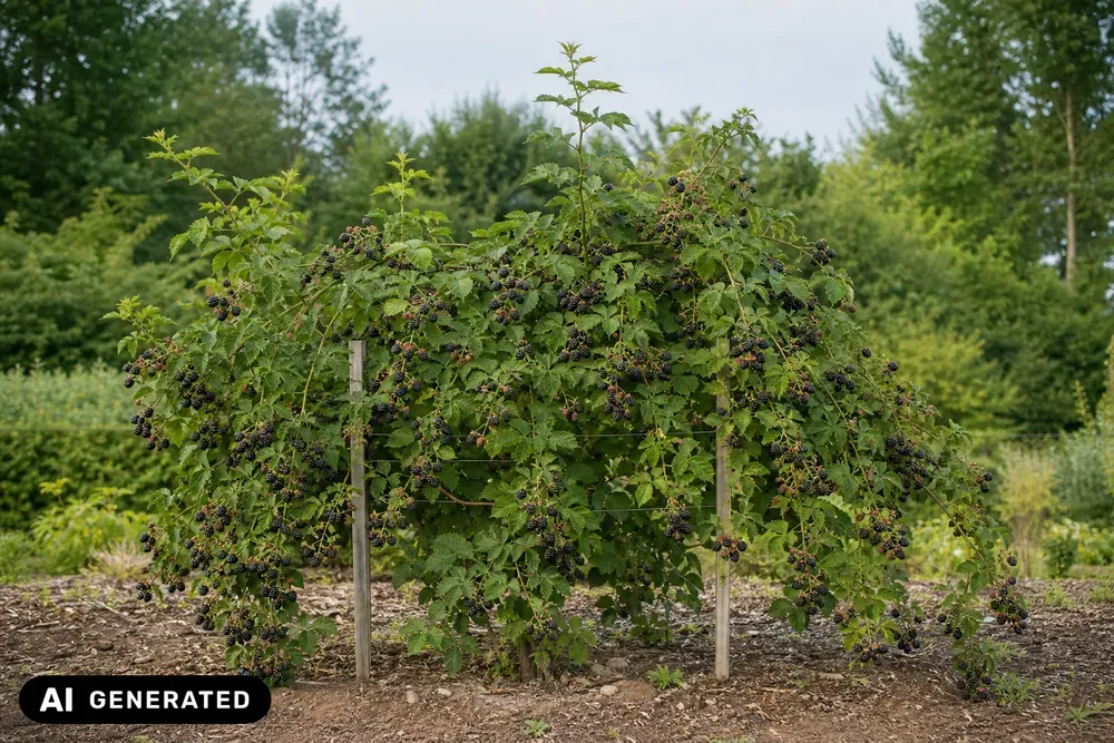 Brombeere 'Theodor Reimers' – Rubus fruticosus 'Theodor Reimers'
