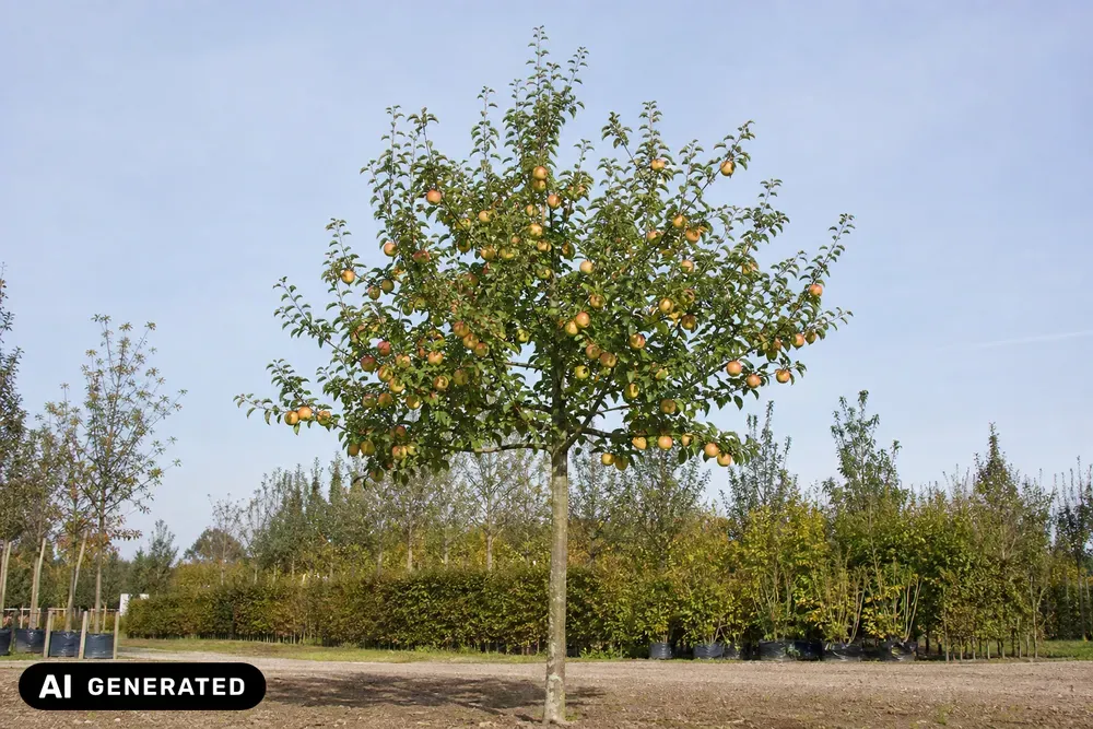 Apfel 'Dülmener Herbstrosenapfel' – Malus domestica 'Dülmener Herbstrosenapfel', Bild 2