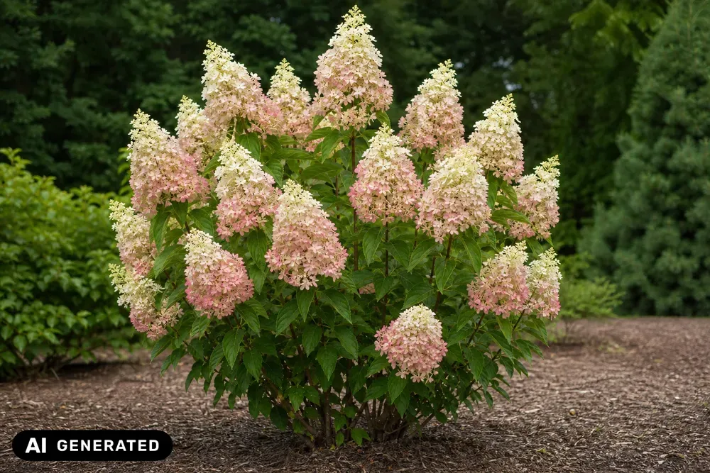Rispenhortensie 'Bloody Marie' – Hydrangea paniculata 'Bloody Marie'