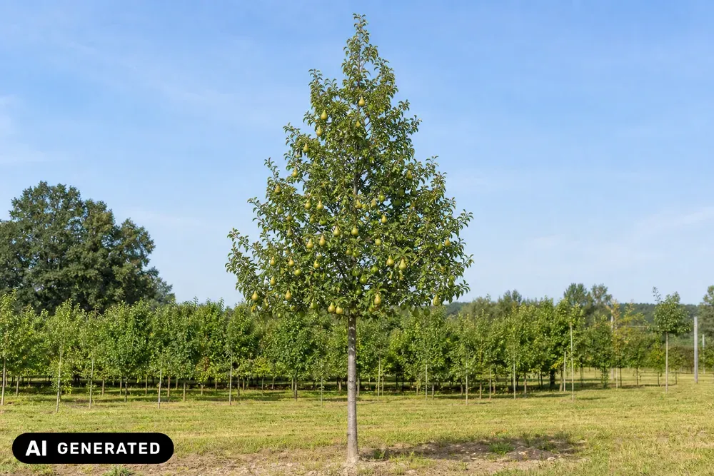 Birne 'Gellerts Butterbirne' – Pyrus communis 'Gellerts Butterbirne', Bild 2