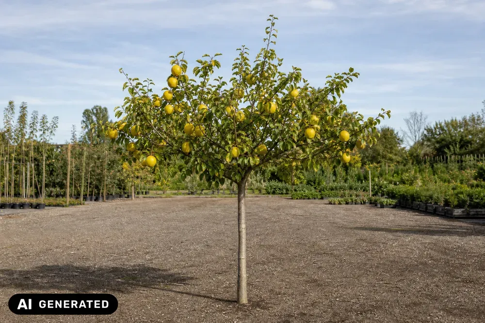 Quitte 'Konstantinopeler Apfelquitte' – Cydonia oblonga 'Konstantinopeler Apfelquitte'