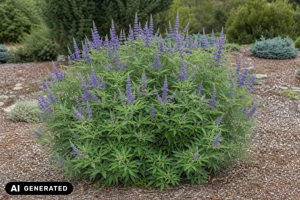 Mönchspfeffer 'Blue Puffball' – Vitex agnus-castus 'Blue Puffball'