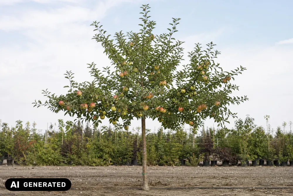 Apfel 'Kaiser Wilhelm' – Malus domestica 'Kaiser Wilhelm', Bild 3