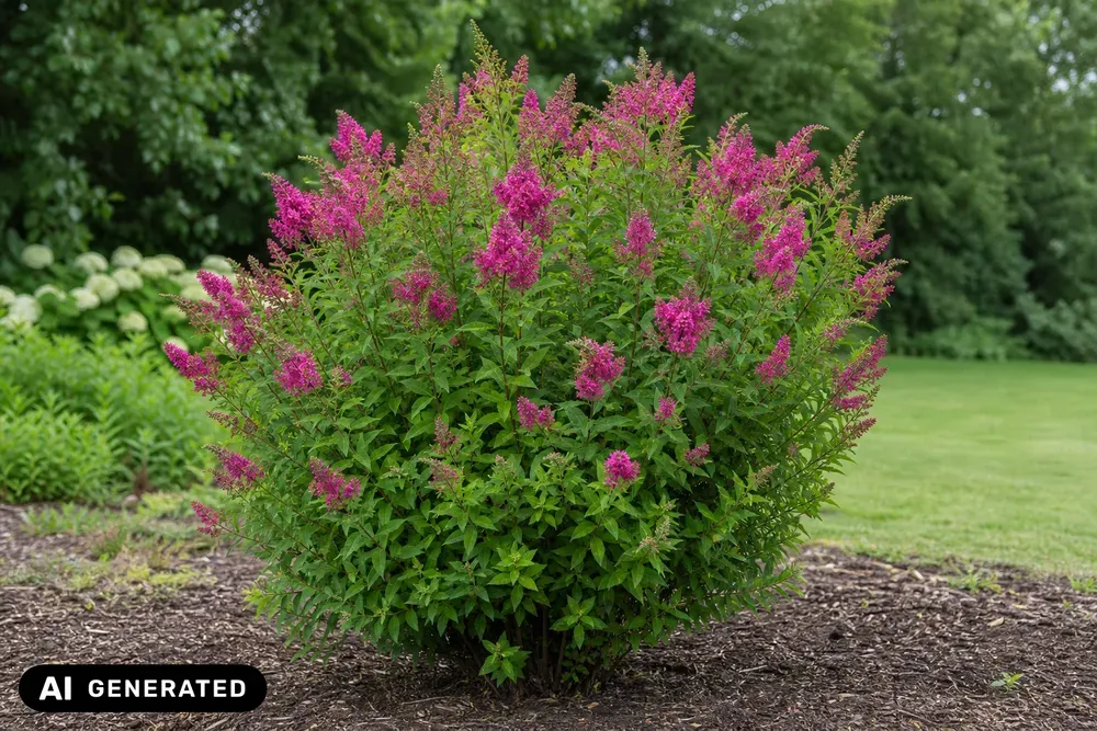 Billards Spiere 'Triumphans' – Spiraea billardii 'Triumphans', Bild 2