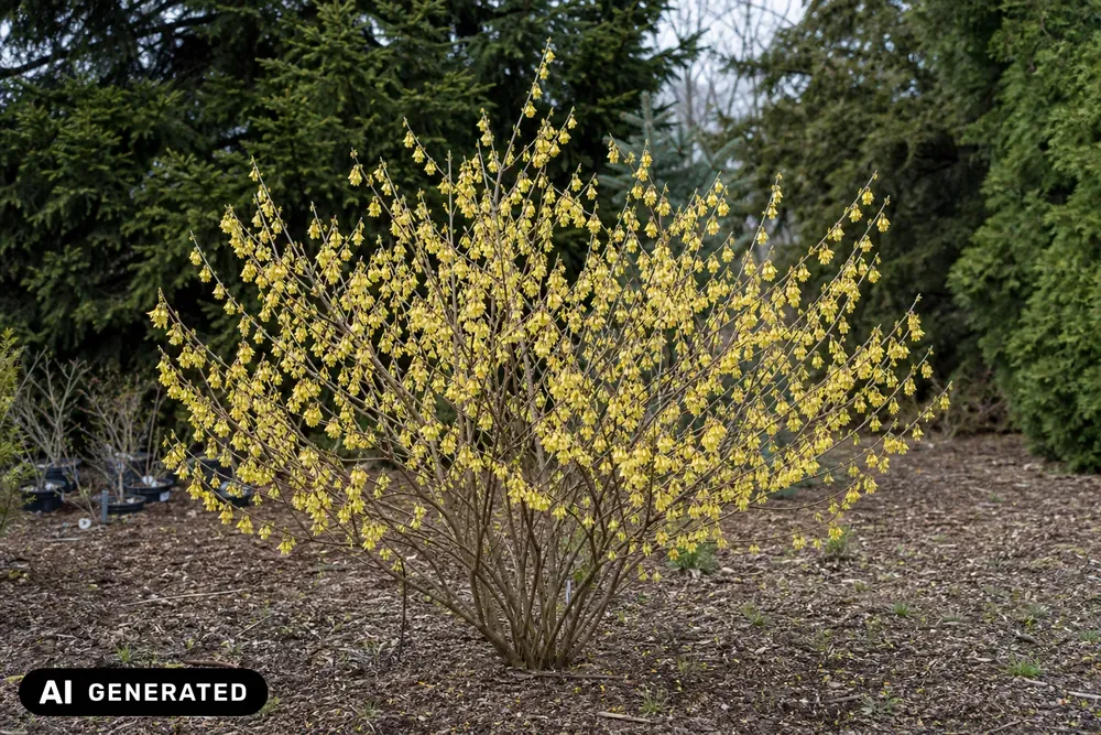 Armblütige Scheinhasel – Corylopsis pauciflora, Bild 3