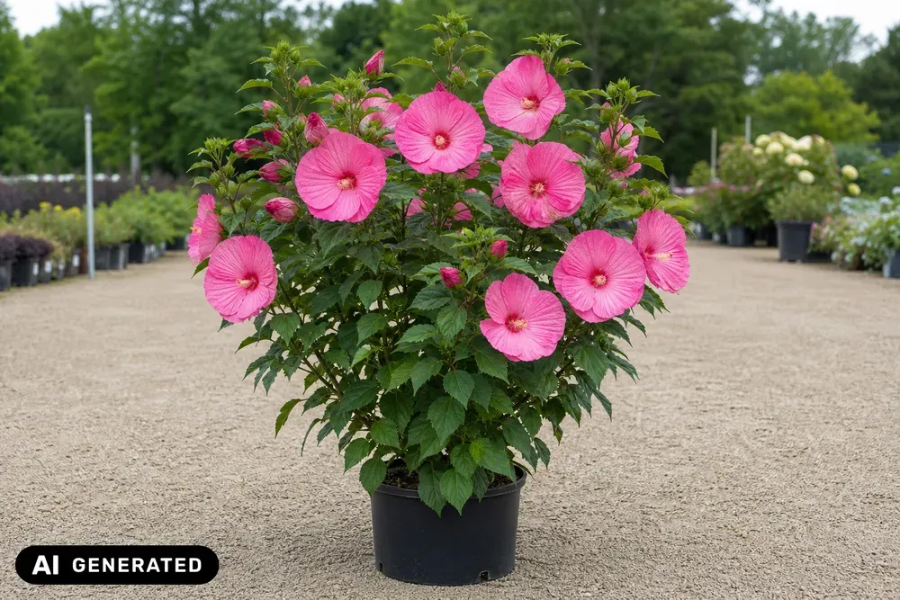 Sumpfeibisch – Hibiscus moscheutos