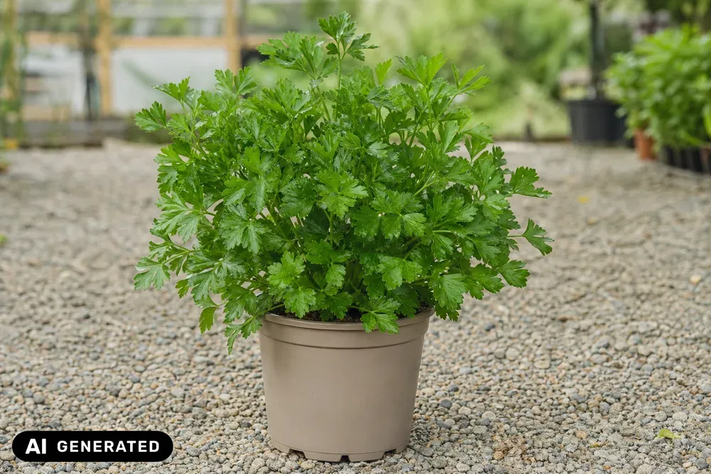 Glatte Petersilie – Petroselinum crispum
