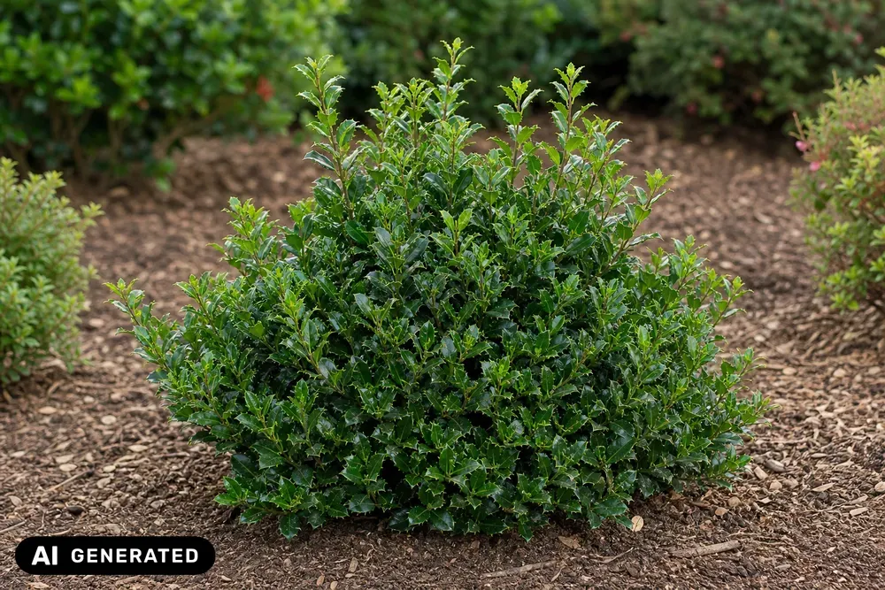 Stechpalme 'Magical Little Rascal' – Ilex × meserveae 'Magical Little Rascal'