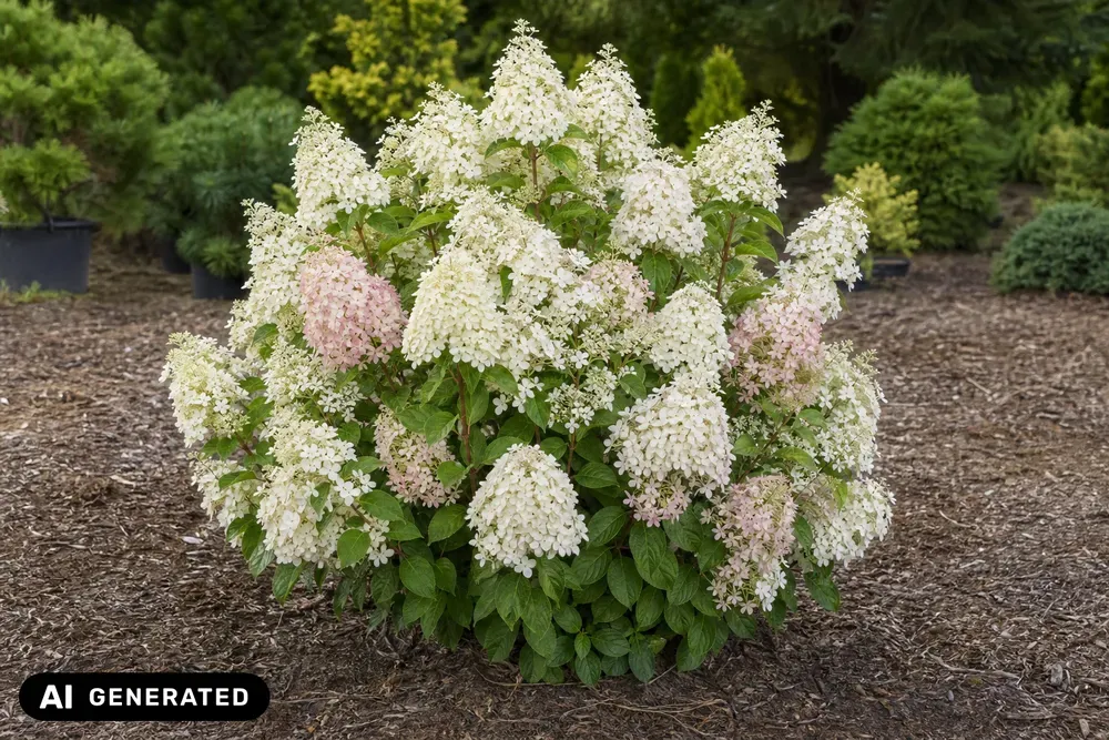 Rispenhortensie 'Little Spooky' – Hydrangea paniculata 'Little Spooky', Bild 2