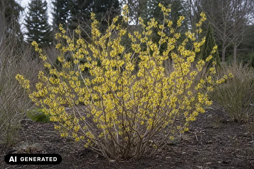 Hybrid-Zaubernuss 'Arnold Promise' – Hamamelis × intermedia 'Arnold Promise', Bild 2