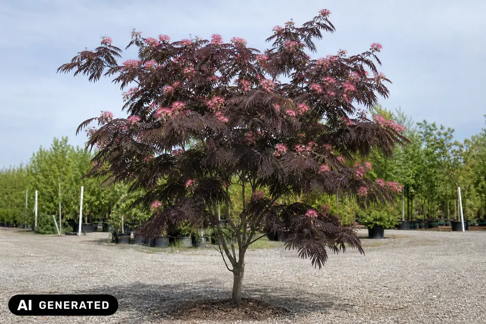 Seidenbaum 'Summer Chocolate' – Albizia julibrissin 'Summer Chocolate'