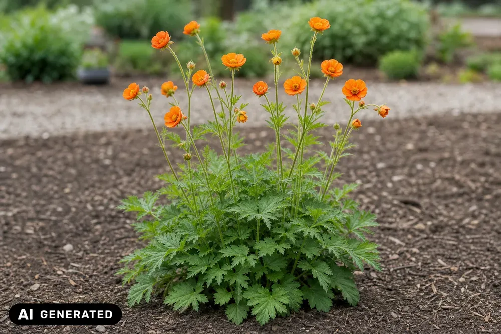 Nelkenwurz 'Georgenberg' – Geum × heldreichii 'Georgenberg'
