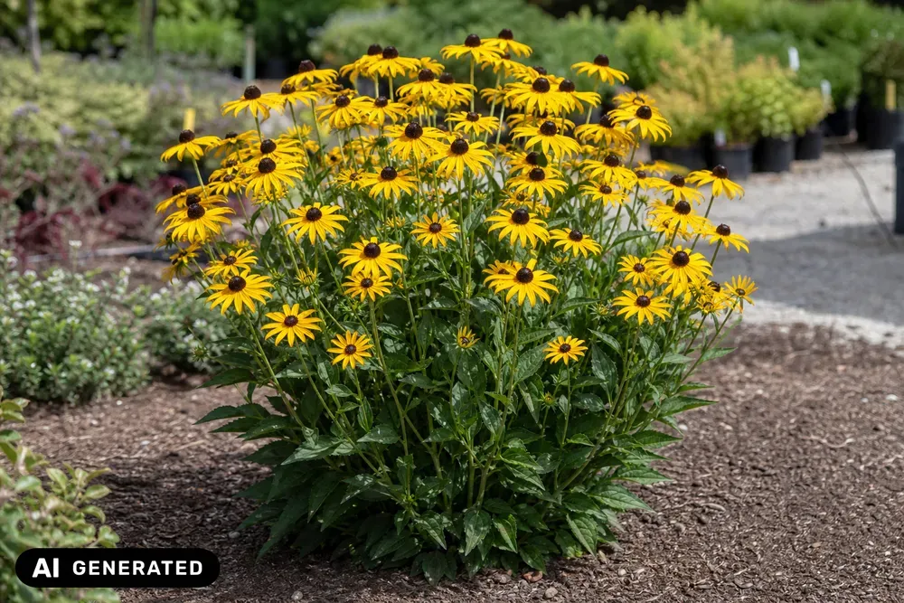 Leuchtender Sonnenhut 'Goldsturm' – Rudbeckia fulgida var. sullivantii 'Goldsturm'