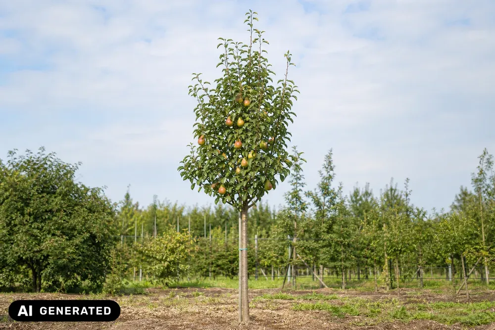 Birne 'Bunte Julibirne' – Pyrus communis 'Bunte Julibirne'