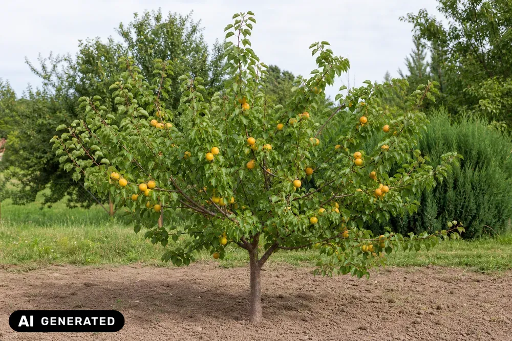 Aprikose 'Ungarische Beste' – Prunus armeniaca 'Ungarische Beste', Bild 3