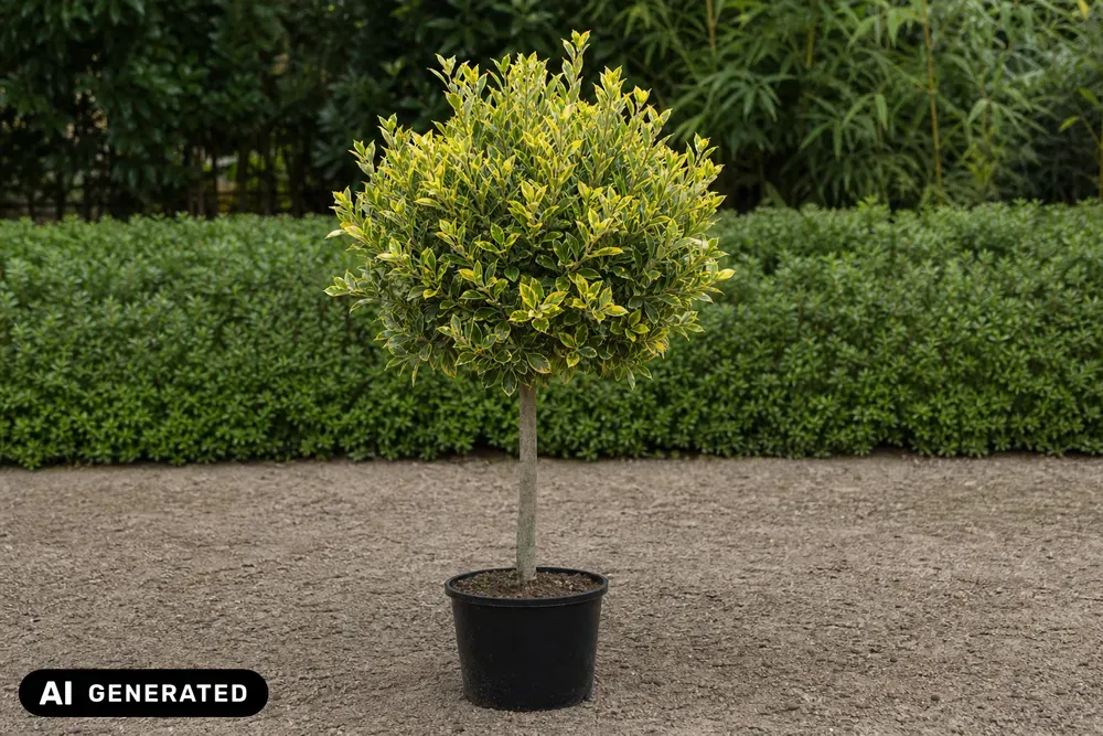 Wintergrüne Ölweide 'Viveleg' – Elaeagnus ebbingei 'Viveleg'