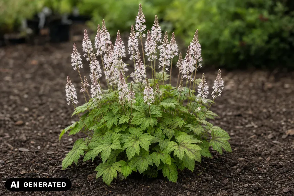 Wherrys Schaumblüte – Tiarella wherryi, Bild 2