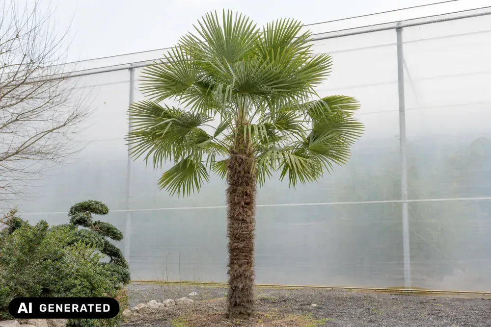 Chinesische Hanfpalme – Trachycarpus fortunei, Bild 3