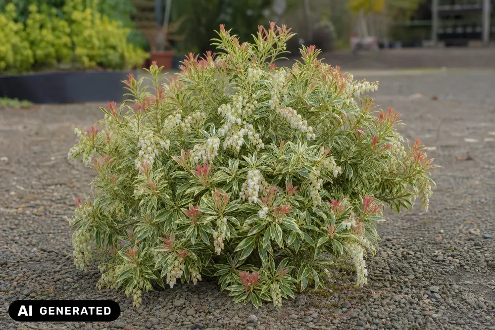 Japanische Lavendelheide 'Little Heath' – Pieris japonica 'Little Heath', Bild 2